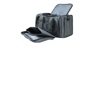 Osage River Tactical Range Ammo Bag Locking Zipper 9 Compartment Gray Nylon New